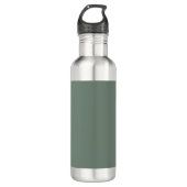 Sage Green Edelstahlflasche (Vorderseite)
