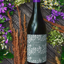 Sage Green Elegante Personalisierte Hochzeit