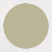 Sage Green Etiketten (Design 1)