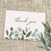 Sage Green Eucalyptus Greenerity Blätter Vielen Da Mitteilungskarte