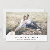 Sage Green Eucalyptus Minimalistisch Botanische Ho Save The Date (Vorderseite)