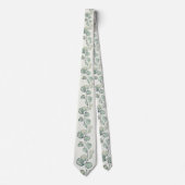 Sage Green Eukalyptus Greenerity Wedding Krawatte (Vorderseite)