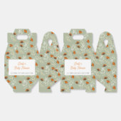 Sage Green Fall Ladybug Grüne Babydusche Geschenkschachtel (Ungeklappt)