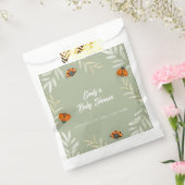 Sage Green Fall Ladybug Grüne Babydusche Geschenktütchen (Versiegelt)