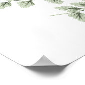 Sage Green Fern Pflanze Art Print no 6 Wohngestalt Poster (Ecke)