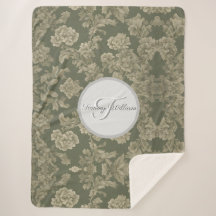 Sage Green Flora Elegantes Ambiente