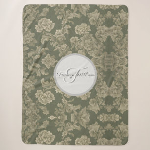 Sage Green Flora Elegantes Ambiente Sherpadecke