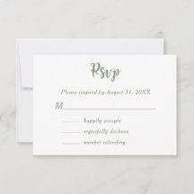 Sage Green Floral Botanical Monogram Couple Name