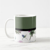Sage Green Floral Kaffeetasse (Links)
