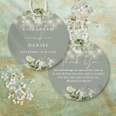 Sage Green Floral String Lights Vielen Dank für Ih Geschenkanhänger