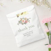 Sage Green Floral Wedding Vielen Dank Geschenktütchen (Versiegelt)