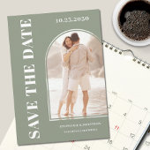 Sage Green Foto Save the Date