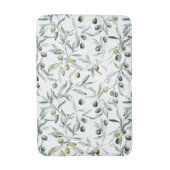 Sage Green French Country Olive Badematte (Vorderseite Vertikal)