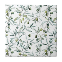 Sage Green French Country Watercolor Olive