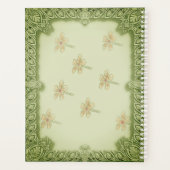 Sage Green Garden Personalisiert Planer (Rückseite)