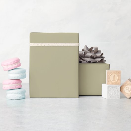 Sage Green Geschenkpapier (Babyparty)