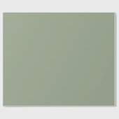 Sage Green Geschenkpapier (Flach)