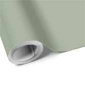 Sage Green Geschenkpapier (Rolleneckpunkt)