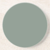 Sage Green Getränkeuntersetzer (Vorne)