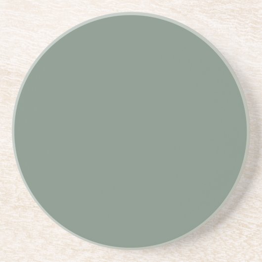 Sage Green Getränkeuntersetzer (Vorne)