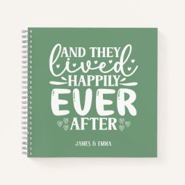 Sage Green glücklich immer nach dem Notebook Notizblock