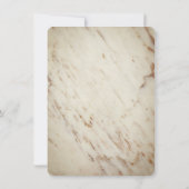 Sage Green Gold Script & Marble Foto Overlay Save The Date (Rückseite)