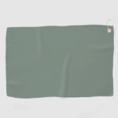 Sage Green Golfhandtuch (Horizontal)
