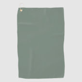 Sage Green Golfhandtuch (Vorderseite)