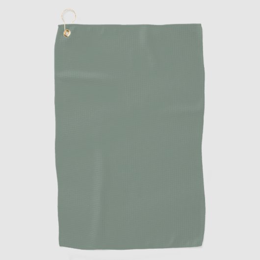 Sage Green Golfhandtuch (Vorderseite)