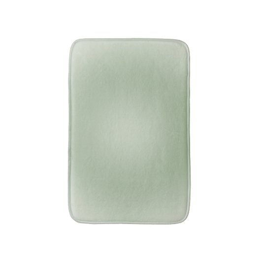 Sage Green Gradient Aura Badematte (Vorderseite Vertikal)