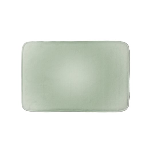 Sage Green Gradient Aura Badematte (Vorderseite)