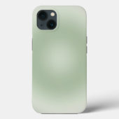 Sage Green Gradient Aura Case-Mate iPhone Hülle (Rückseite)