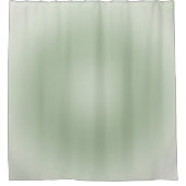 Sage Green Gradient Aura Duschvorhang (Vorderseite)
