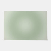 Sage Green Gradient Aura Fußmatte (Vorderseite)