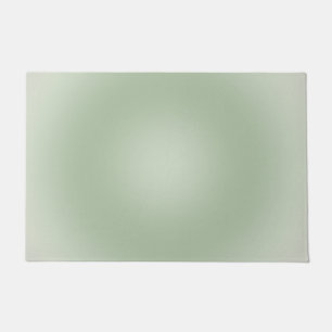 Sage Green Gradient Aura Fußmatte