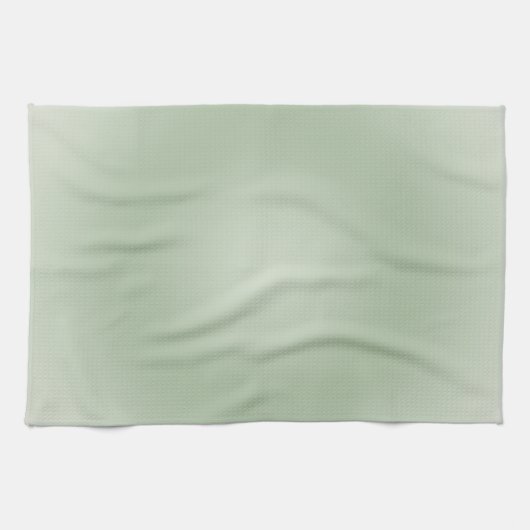 Sage Green Gradient Aura Geschirrtuch (Horizontal)