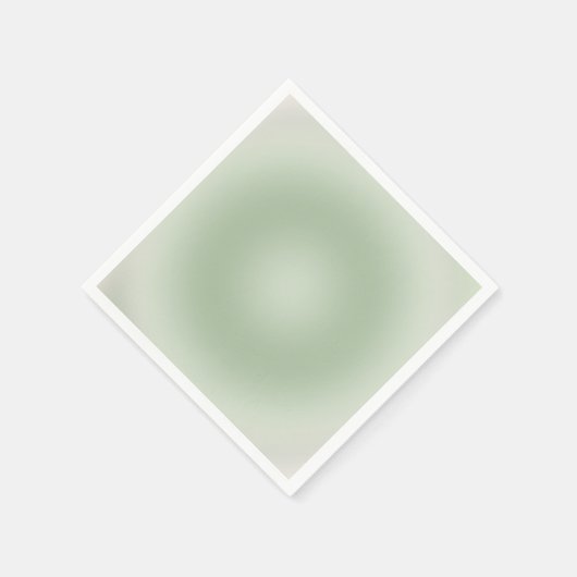 Sage Green Gradient Aura Serviette (Ecke)