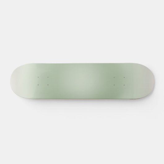 Sage Green Gradient Aura Skateboard (Horizontal)