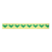 Sage Green Heart Thunder_Cove Satin Ribbon Satinband (Vorderseite)
