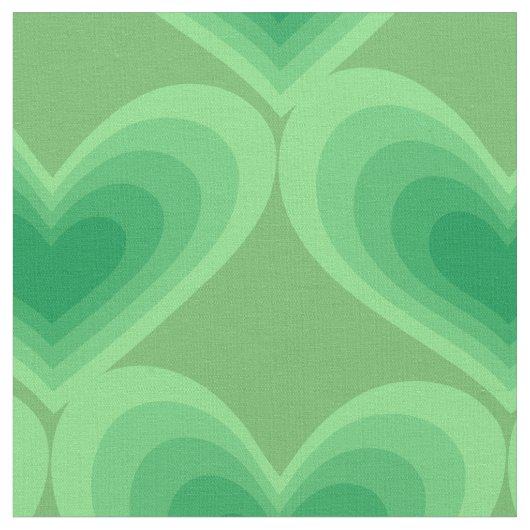 Sage Green Hearts Thunder_Cove  Stoff (Nahaufnahme)