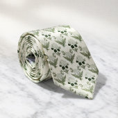 Sage Green Hydrangea & Fern Krawatte
