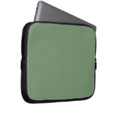 Sage Green Laptop Sleeve (Vorne Rechts)
