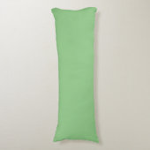 Sage Green light muted solid color pillow Seitenschläferkissen (Vorderseite Vertikal)