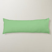 Sage Green light muted solid color pillow Seitenschläferkissen (Vorderseite)