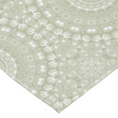 Sage Green Mandala Pattern Tischdecke (Schrägansicht)