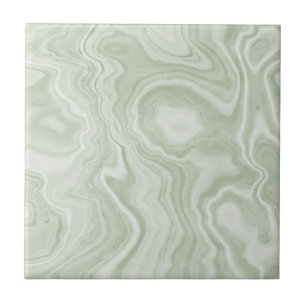 Sage Green Marble Keramik Tile Fliese