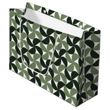 Sage Green Mid Century Modern Pattern