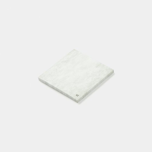 Sage Green Minimalistisch Feminine 3M Post-it Klebezettel (angewinkelt)