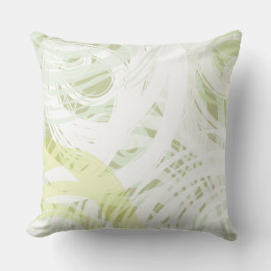 Sage Green Minze SPIRAL DESIGN Retro Throw Kissen