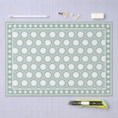 Sage Green Modern Bone Inlay Decoupage Paper Seidenpapier (Handwerk)
